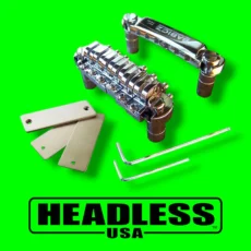 Full Contact Hardware Tune-O-Matic Guitar Bridge (Chrome)