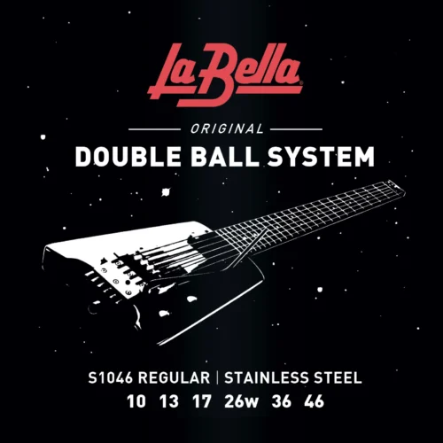 La Bella S1046 Double Ball Guitar Strings – Regular 10-46