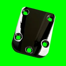JCustom Bolt-On Neck Plate (Silver)
