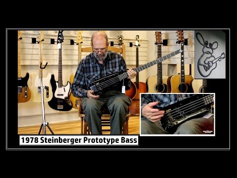 1978 Steinberger Prototype Bass - Hap Kuffner Private Collection