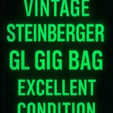 Vintage Steinberger® GL Gig Bag - Excellent Condition