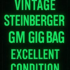 Vintage Steinberger® GM Gig Bag – Excellent Condition