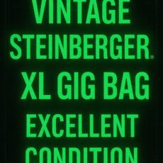 Vintage Steinberger® XL Gig Bag – Excellent Condition
