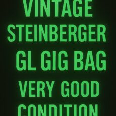 Vintage Steinberger® GL Gig Bag – Very Good Condition
