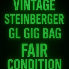 Vintage Steinberger® GL Gig Bag – Fair Condition
