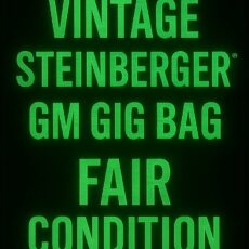 Vintage Steinberger® GM Gig Bag – Fair Condition