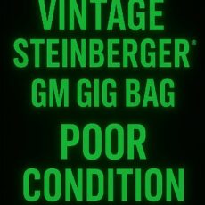 Vintage Steinberger® GM Gig Bag – Poor Condition