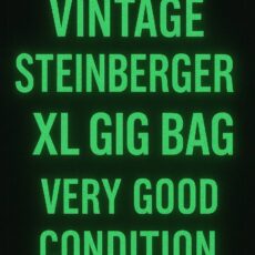 Vintage Steinberger® XL Gig Bag – Very Good Condition