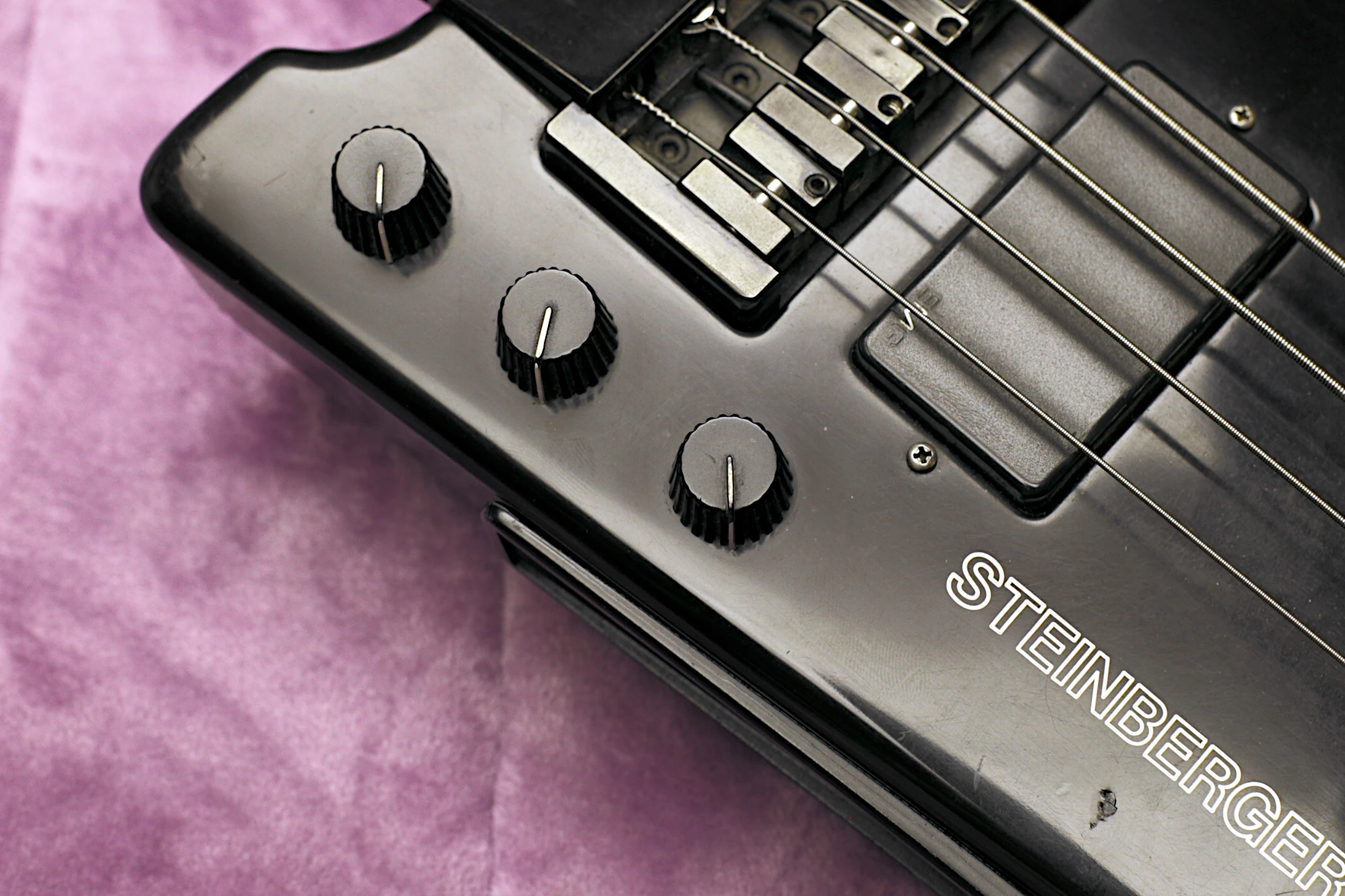 Steinberger XL2 Black 6379 - HeadlessUSA